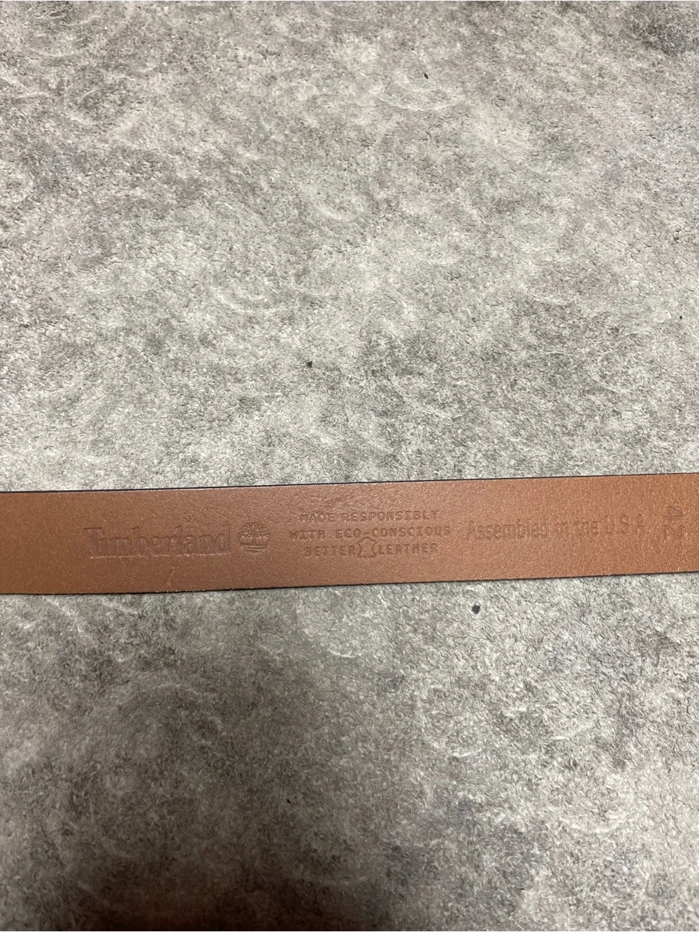 NWT - Timberland 100% Genuine Leather Brown Belt